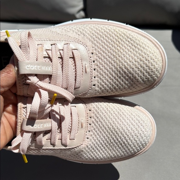Cole Haan Pink  Size 8.5 Sneakers with Textured Fabric and White Sole - Picture 13 of 13